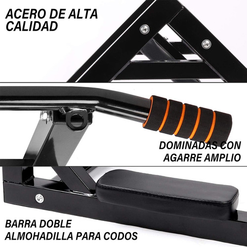 Barra De Dominadas Multifuncional Para Pared Gym Resistente