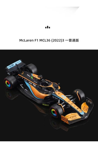 2024 Mclaren F1-mcl36 #3 Daniel Ricciardo Fórmula Coche