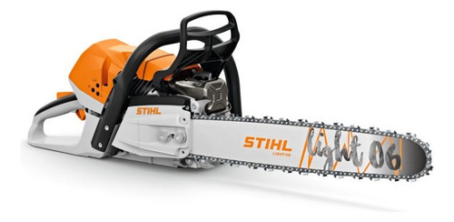 Motosserra A Gasolina 3,5cv Sabre 50cm Ms 363 Stihl Cor Branco Com Laranja
