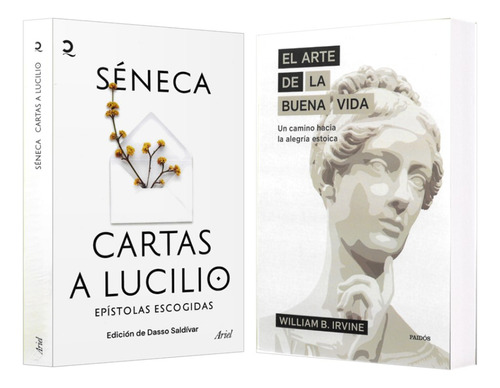 Cartas A Lucilio + Arte De La Buena Vida Pack 2 Libros