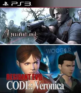 Resident Evil 4 + Resident Evil Code Veronica Digital Ps3