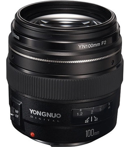 Lente Yongnuo Yn 100mm F/2 Para Canon Ef