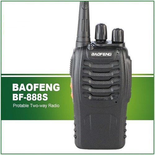 Radio Baofeng 888s Uhf Transmisor 400-470mhz + Manos Libres