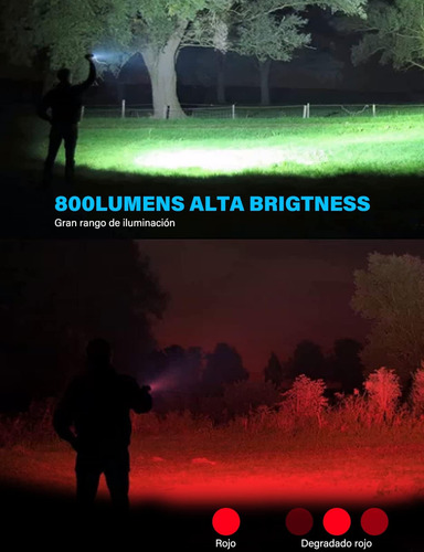 Lanterna Led Recarregável Com Chaveiro Multifuncional,