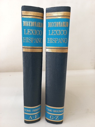 Diccionario Lexico Hispano 2 Tomos A-z