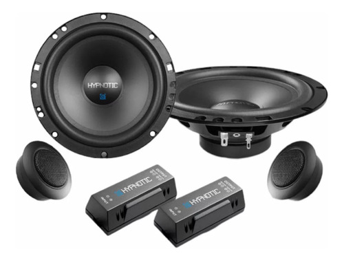 Kit 2 Set De Medios Hypnotic Hs1 65c+amplificador Pro-open4