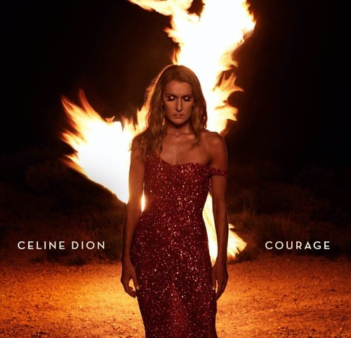Céline Dion. Courage. 2 discos de vinil importados/novos