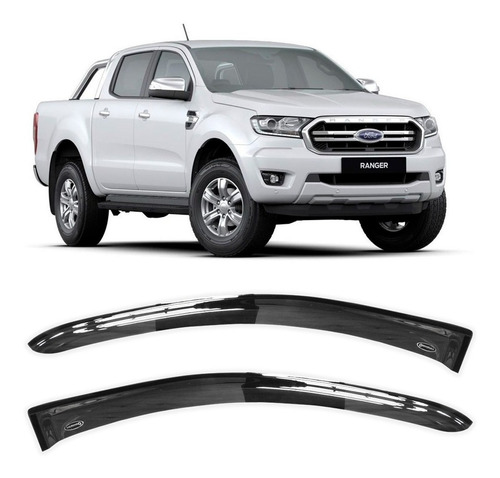 Deflector Ventanilla Ford Ranger 2013 2019 Delantero X2 