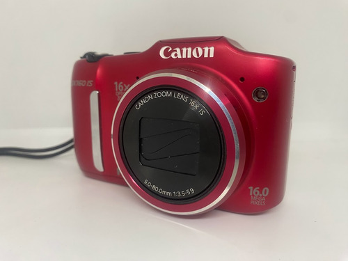 Canon Powershot S160 Is 16.0mp Roja Japan Operativo 