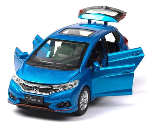 Adornos Metálicos For Coches Honda Fit 2017 En Miniatura, C