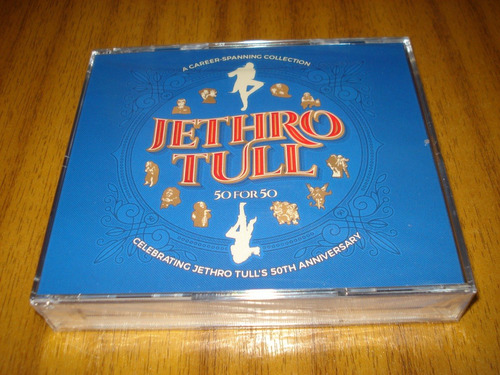 Box Jethro Tull  / 50 Greatest Hits (nuevo Y Sellado) 3 Cd
