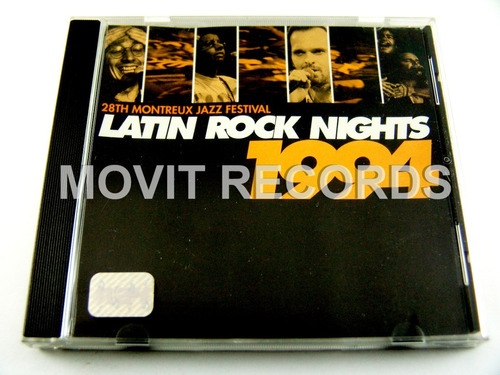 Latin Rock Nights 1994 Cd Promo Fito Paez Miguel Bose Mana 