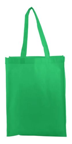 75 Bolsas Ecologicas Fuelle Verdes Personalizadas 34x38x15