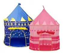 Comprar Casita Castillo Armable Carpa Azul Niño - Rosado Niña