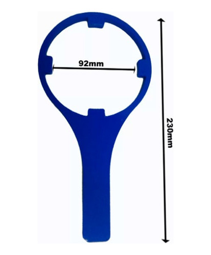 Imagen 3 de 4 de Filtro Sedimento 2.5x10 Carcasa + Soporte + Cartucho Filtro