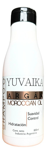 Shampoo Argan Morrocan Oil Yuvaika Suavidad Control 800 Ml