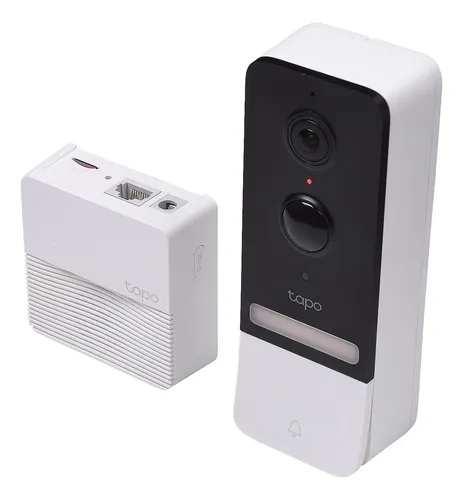 Timbre para puerta TP-Link TAPO D230S1 inalámbrico blanco 220V | Cuotas sin  interés