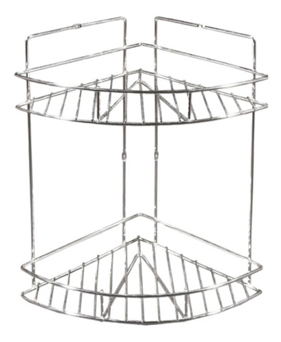 Esquinero Organizador Doble Cromo Grande Soldart