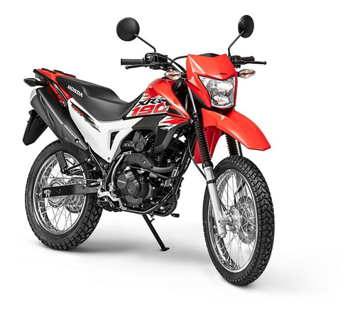 Honda Xr 190 0km 2025 Enduro Cross Rojo Negro Xr190