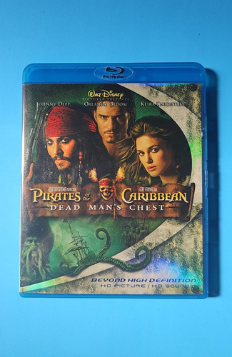 Película Piratas Del Caribe Dead Man Chest Blu-ray Original (Usado)