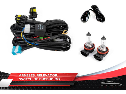 Imagen 5 de 7 de Kit Faros Niebla Honda Crv 2010 2011 Con Switch Relevador Y Arneses