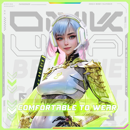Audifono Gamer Onikuma X13 Cn Luzcancelacion Ruido Microfono