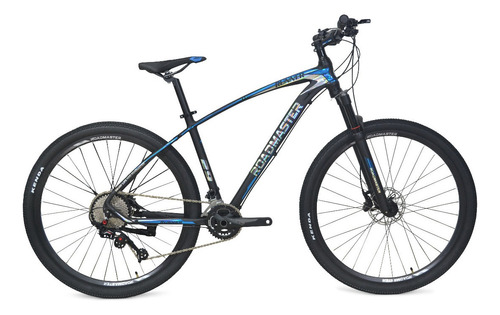 Bicicleta Roadmaster Runner F Hidráulico Suspe Aire 2x11 Vel Color Negro/azul Tamaño Del Marco L (20 )