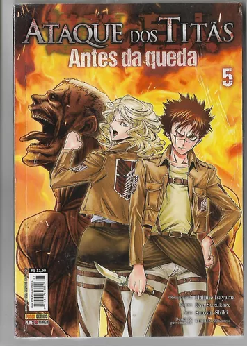 Ataque Dos Titãs - Shingeki no Kyojin - Vol. 5 [Mangá: Panini]