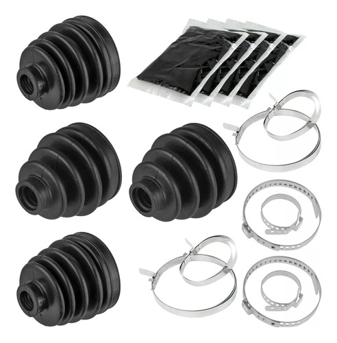 Kit Botas Cubrepolvo Polaris Rzr Xp Turbo / Rzr Xp 4 Turbo