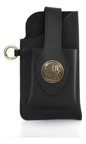 De Funda Multifuncional De Piel Para Móvil Con Cinturón