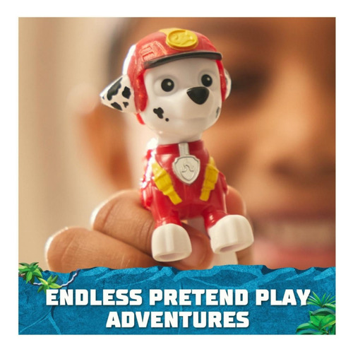 Paw Patrol Figuras Jungle Pups, Con 8 Figuras De Juguete