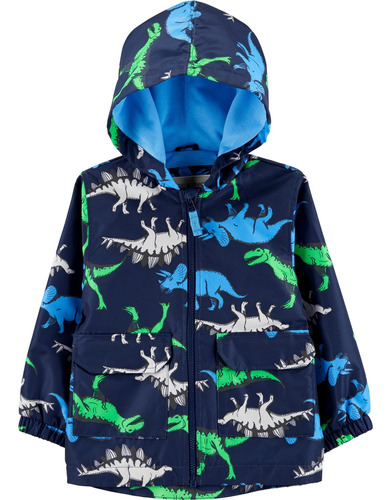 Campera Carters Lluvia Dinosaurios 12m Flaber