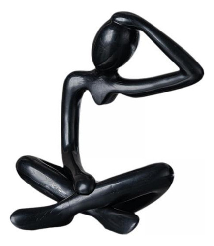 3 Estatua Del Pensador Abstracto, Colección De Adornos