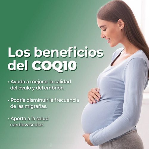 Coenzima Q10 Ubiquinona Natier Maxima Absorcion Capsulas