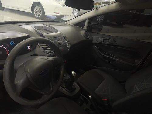 Ford Fiesta 1.6l S 5p C/ Gnc 2016 Plateado