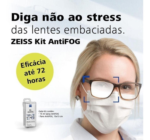 Imagem 3 de 8 de Kit Zeiss Antifog Brasil