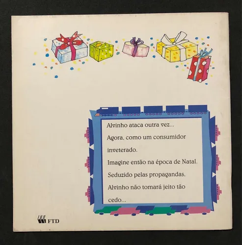 Alvinho E Os Presentes De Natal - Ruth Rocha / Livro Infanto Alvinho E Os Presentes De Natal - Ruth Rocha / Livro Infanto