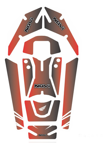 3d Protector De Cubre Tanque Tank Pad Moto Honda Navi