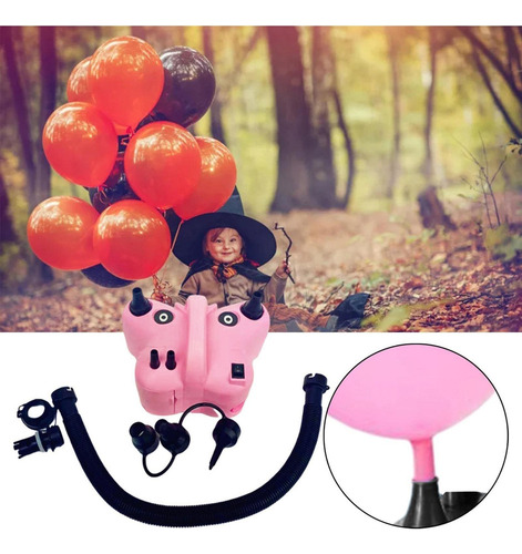 Cc Bomba Eléctrica Para Inflar Globos, Compresor De Aire,