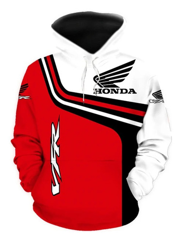 Honda Racing 3d Imprime Sudadera Con Capucha Masculina 2023