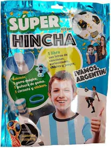 Super Kit Del Hincha (libro + Gorro Magico + Pulsera De Gom