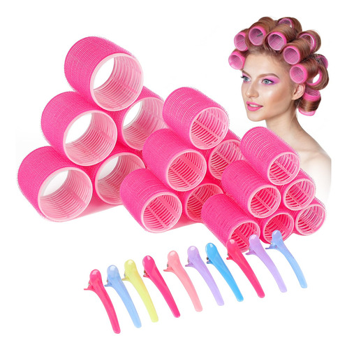 Rodillos De Pelo Para Cabello Largo, 47 Piezas De Rodillos G