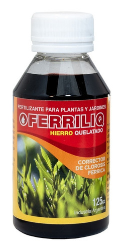 Fertilizante Ferriliq Hierro Fertilizar Hojas Quelato