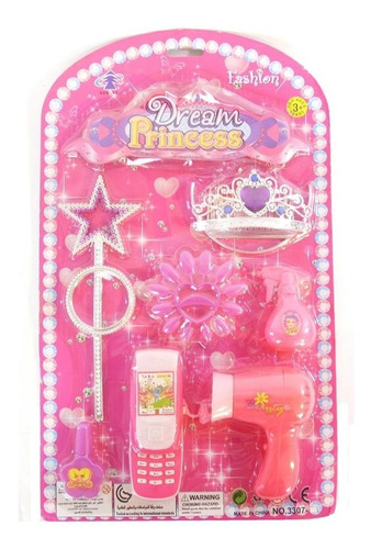 Set (2)  De Accesorios De Princesa Juguete Para Niñas