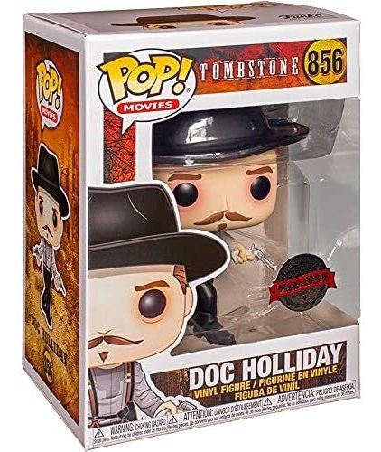 Funko Pop! Películas: Tombstone #856 - Doc Holliday Fsjhu