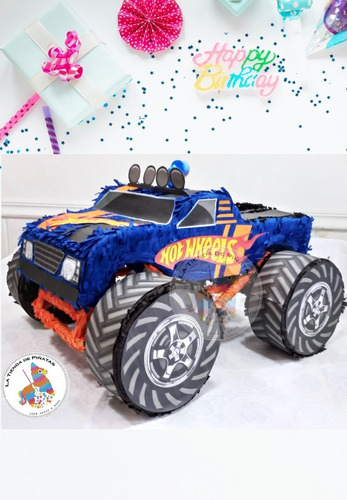 Piñata Camioneta Hot Wheels