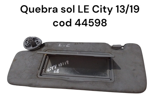 Quebra Sol Lado Esquerdo City 13/19 Cod 44598 (Usado)