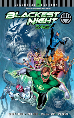 Blackest Night Saga (dc Essential Edition), De Johns, Geoff. Editorial Dc Comics, Tapa Blanda En Inglés, 2019