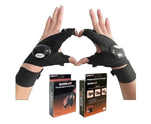 Guantes Led Wellshine, Iluminación Manos Libres, Regalos Par