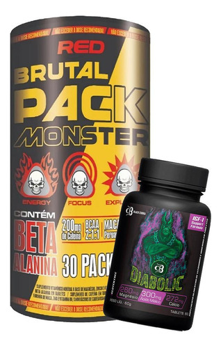 Pre Hormonal Diabolic Black Cobra + Brutal Pack Red Series